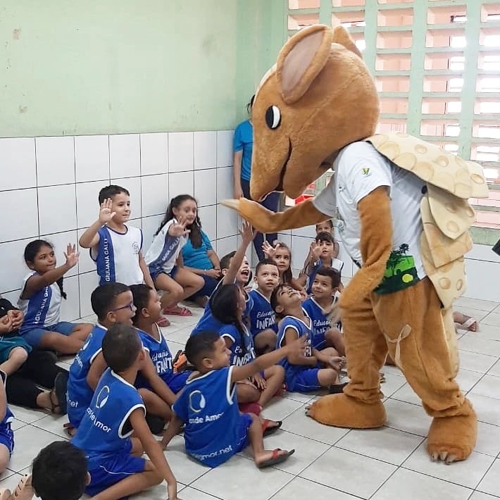 Ação de educação ambiental Projeto no Clima da Caatinga Escola Galli