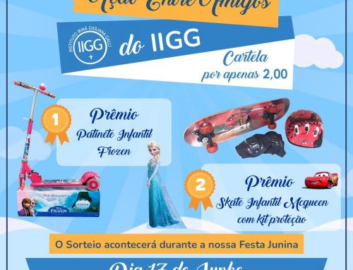 Ação Entre Amigos do IIGG, em prol a comemoração da semana da criança