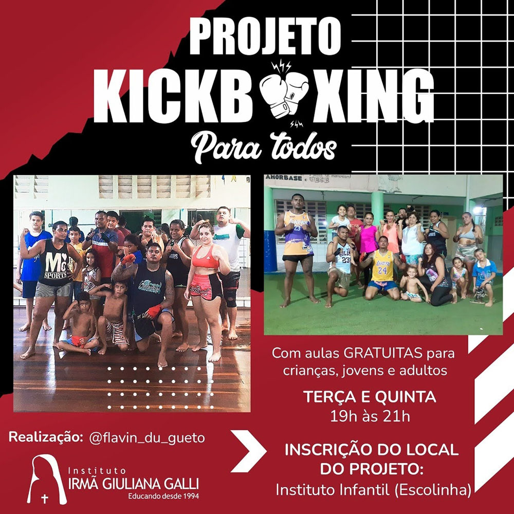Projeto kickboxing para todos