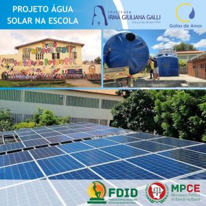 Projeto Água Solar na Escola