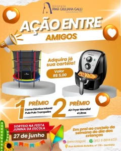 Participe da Ação Entre Amigos do Instituto Irmã Giuliana Galli!